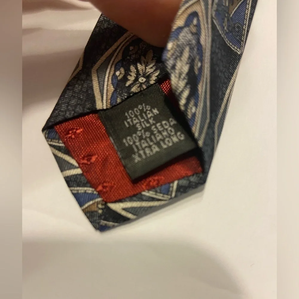 𝅺CONTE di Milano Men's Silk Tie 60